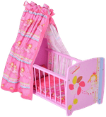 Postýlky a kolébky pro panenky