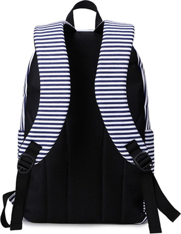 Dámský studentský batoh Canvas TopBags Blue Stripe 19 l - obrázek 3