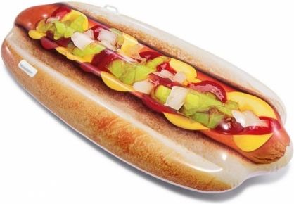Nafukovací lehátko Hotdog 180 x 89 cm - obrázek 1