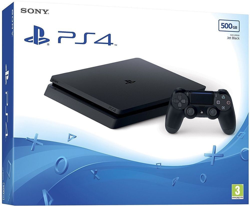 Sony Playstation 4 Slim - 500GB - obrázek 1