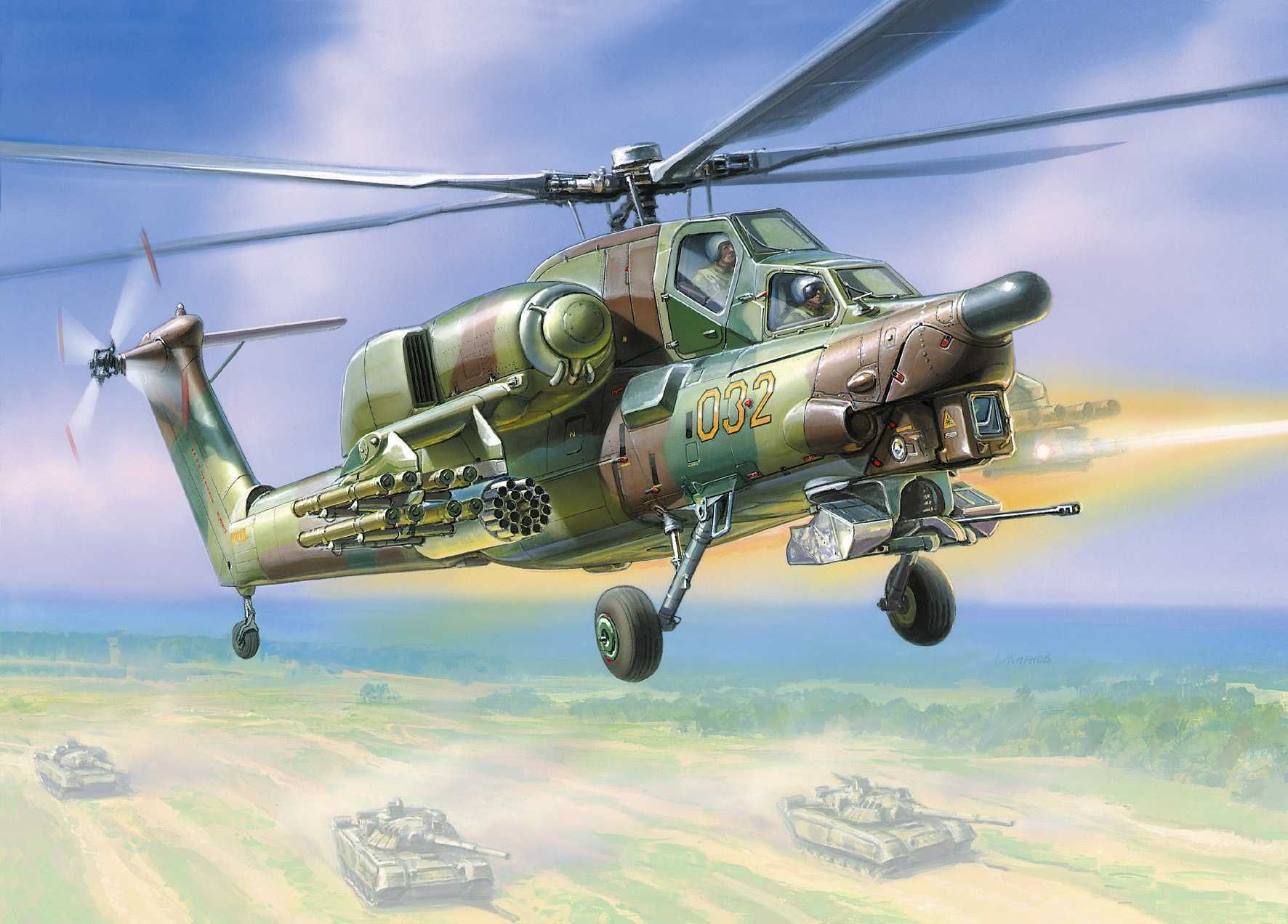ZVEZDA Model Kit vrtulník 7246 - MI-28A HAVOC (1:72) - obrázek 2