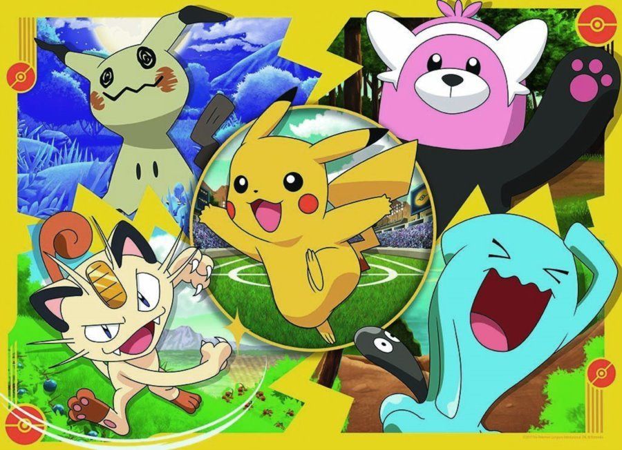 Ravensburger Puzzle 100 dílků 4 Puzzles - Pokemon - obrázek 6