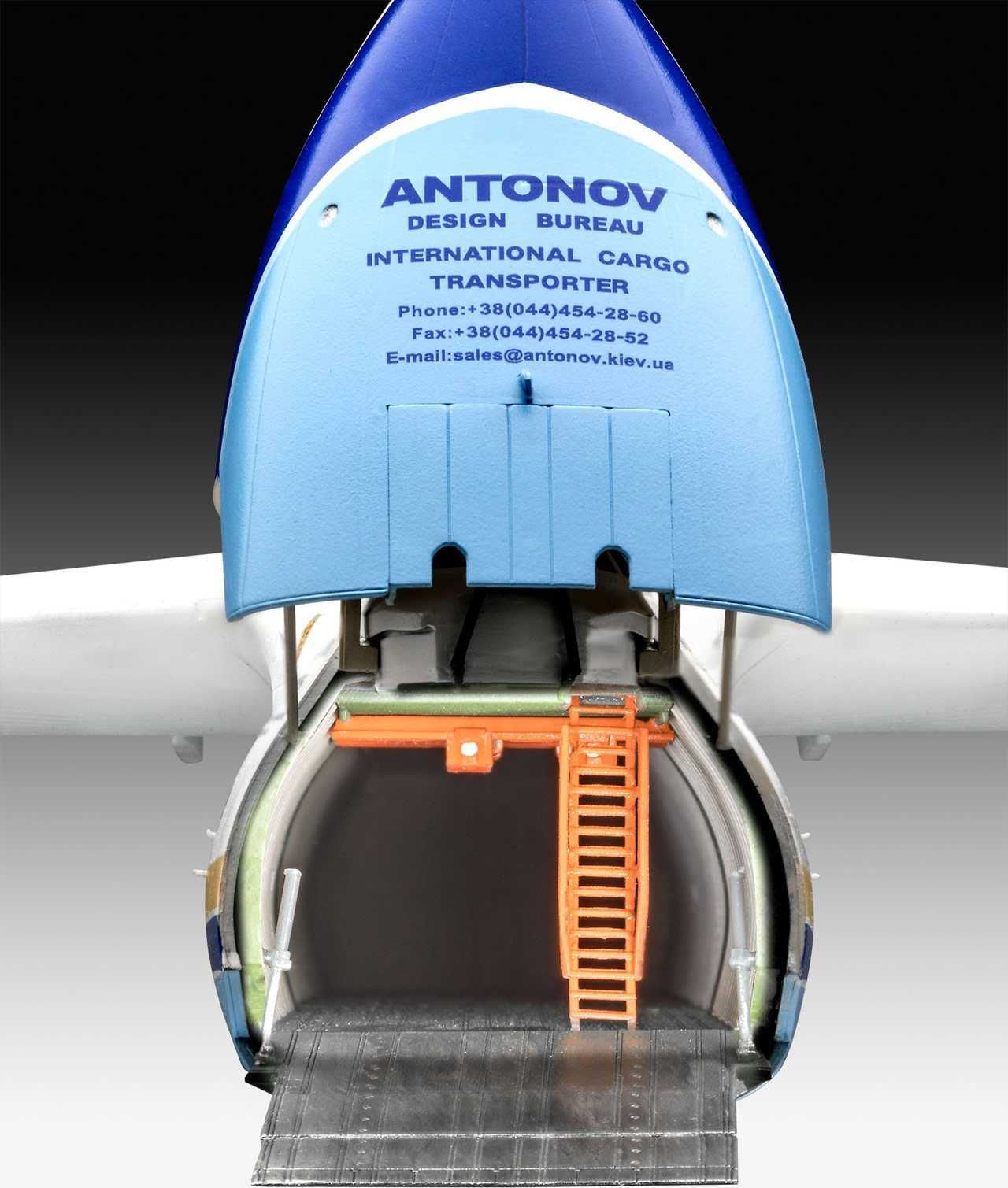 REVELL Plastic ModelKit letadlo 04958 - Antonov An-225 Mrija (1:144) - obrázek 7