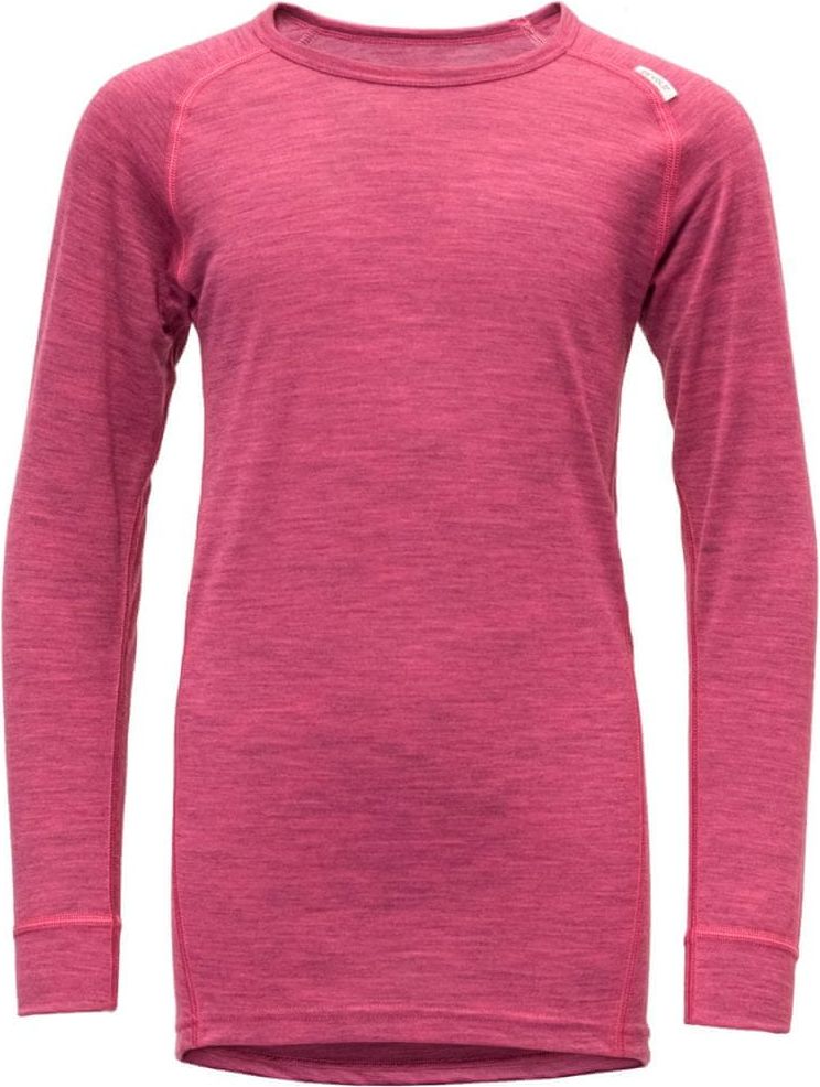Devold Juniorské tričko Breeze 176 růžová - obrázek 1