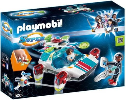Playmobil FulguriX s agentem Genem , Super 4, 45 dílků - obrázek 1