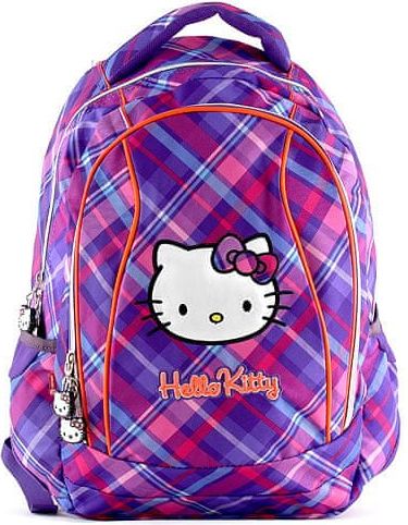 Hello Kitty Školní batoh , fialovo-růžový - obrázek 1
