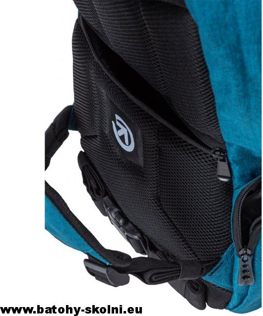 Studentský batoh Meatfly Basejumper 5 L Heather Light Mint Black- Doprava Zdarma - obrázek 6