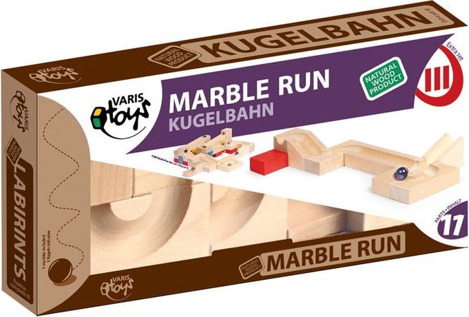 VARIS Toys Kuličková dráha Extra Set III 11 dílů - obrázek 1