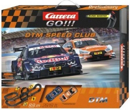 Carrera Autodráha Carrera GO!!! 62448 DTM Speed Club 8,9m v krabici 60x50x11cm - obrázek 1