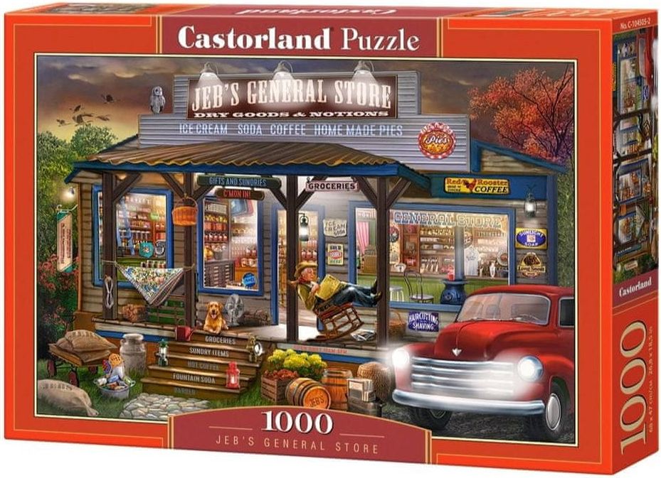 Castorland Puzzle 1000 dílků Jeb's General Store - obrázek 1