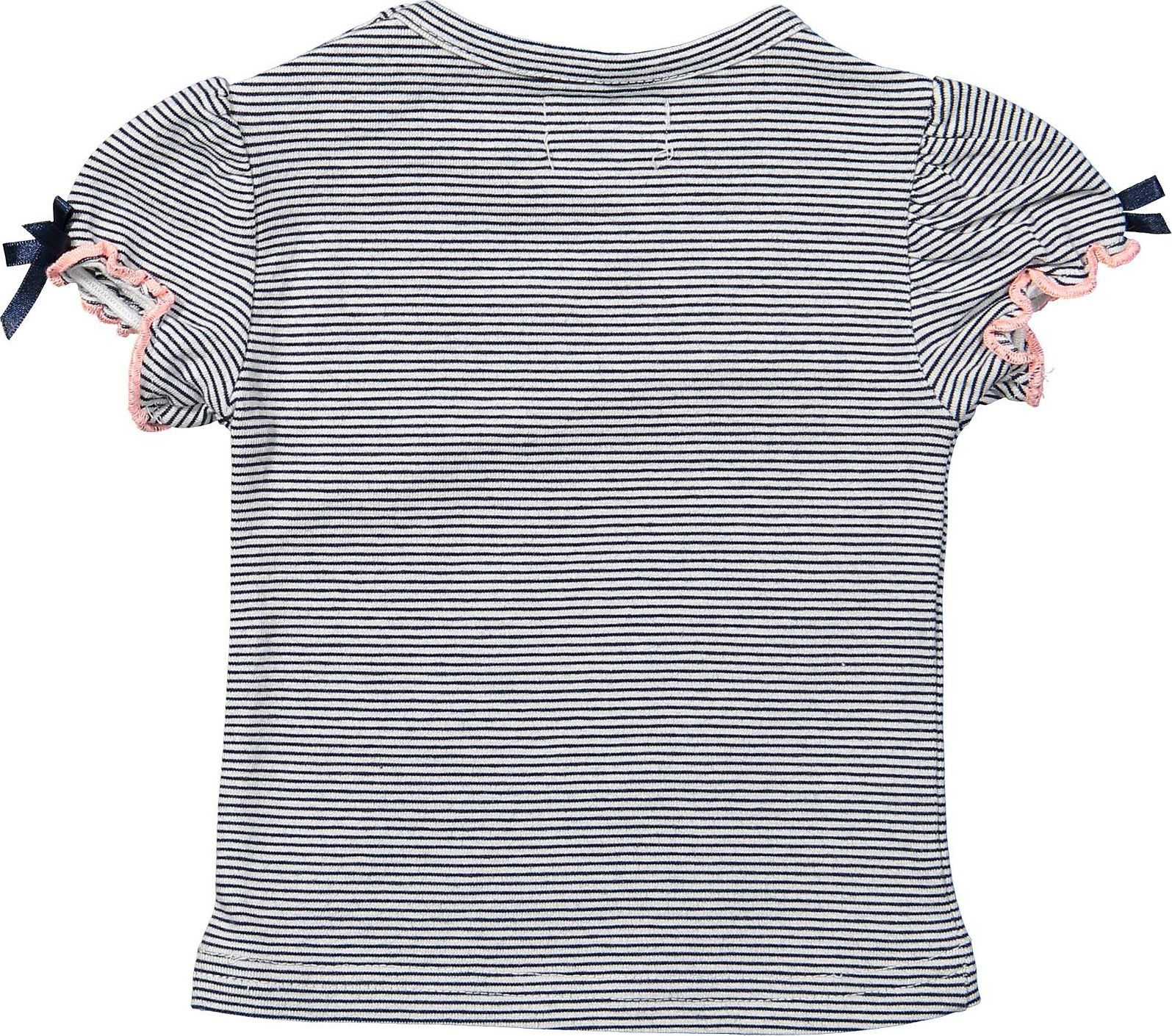 DIRKJE Tričko A-SO FRESH BOWTIQUE vel. 80 Navy stripe - obrázek 2