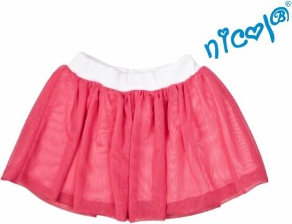 Dětská sukně Nicol, Mořská víla - červená, Velikost koj. oblečení 92 (18-24m) - obrázek 1