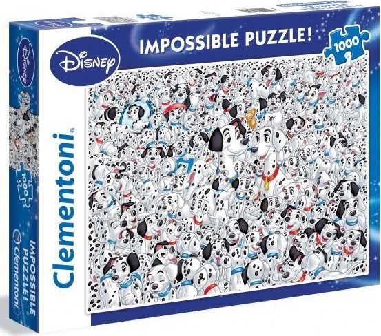 CLEMENTONI Puzzle 101 Dalmatinů: Impossible 1000 dílků - obrázek 2