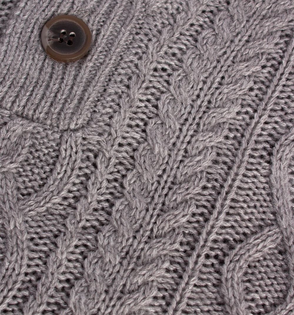 Chlapecký svetr KNOT SO BAD STYLE šedý Velikost: 122 - obrázek 3