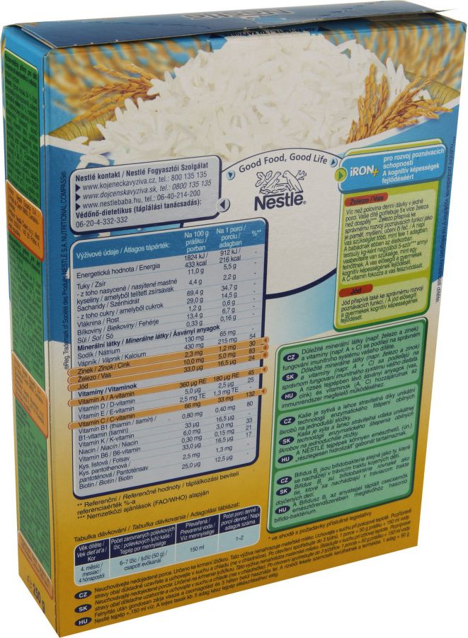 NESTLÉ Moje první kaše 250g - obrázek 2
