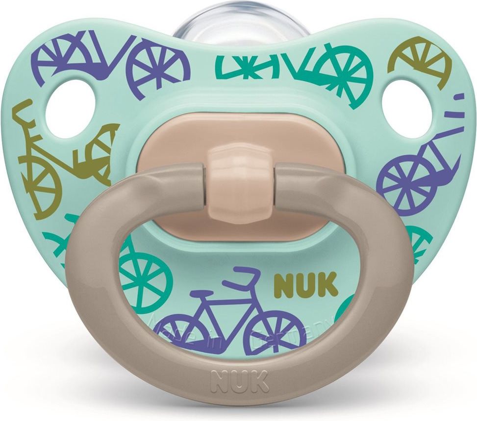 Šidítko NUK Classic Happy Day 0-6m 2ks zelené 0-6 m - obrázek 2