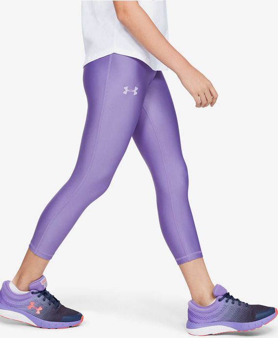 Legíny dětské Under Armour | Fialová | Dívčí | XL - obrázek 3