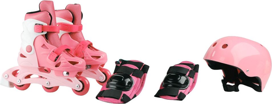 Laubr TriSkate + chrániče + helma modrá - M (31-34) - obrázek 2