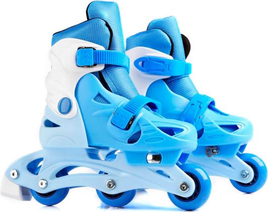 Laubr TriSkate + chrániče + helma modrá - M (31-34) - obrázek 8