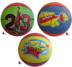 CorbySport 35064 Míč basketbalový potištěný vel. 7 - obrázek 1