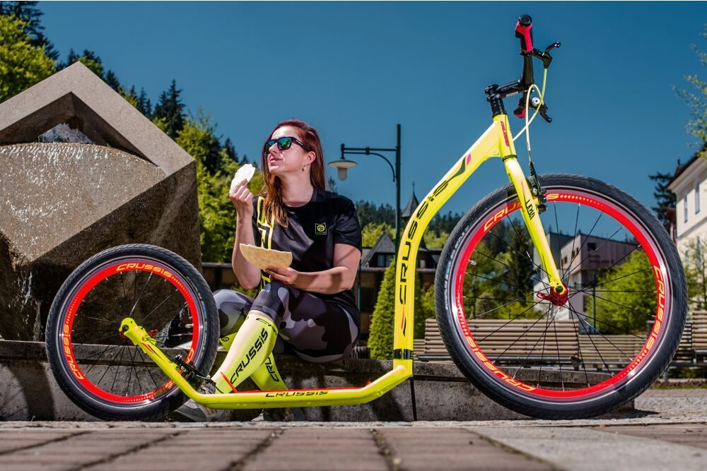 Crussis Active 4.3 zeleno-oranžová - obrázek 10