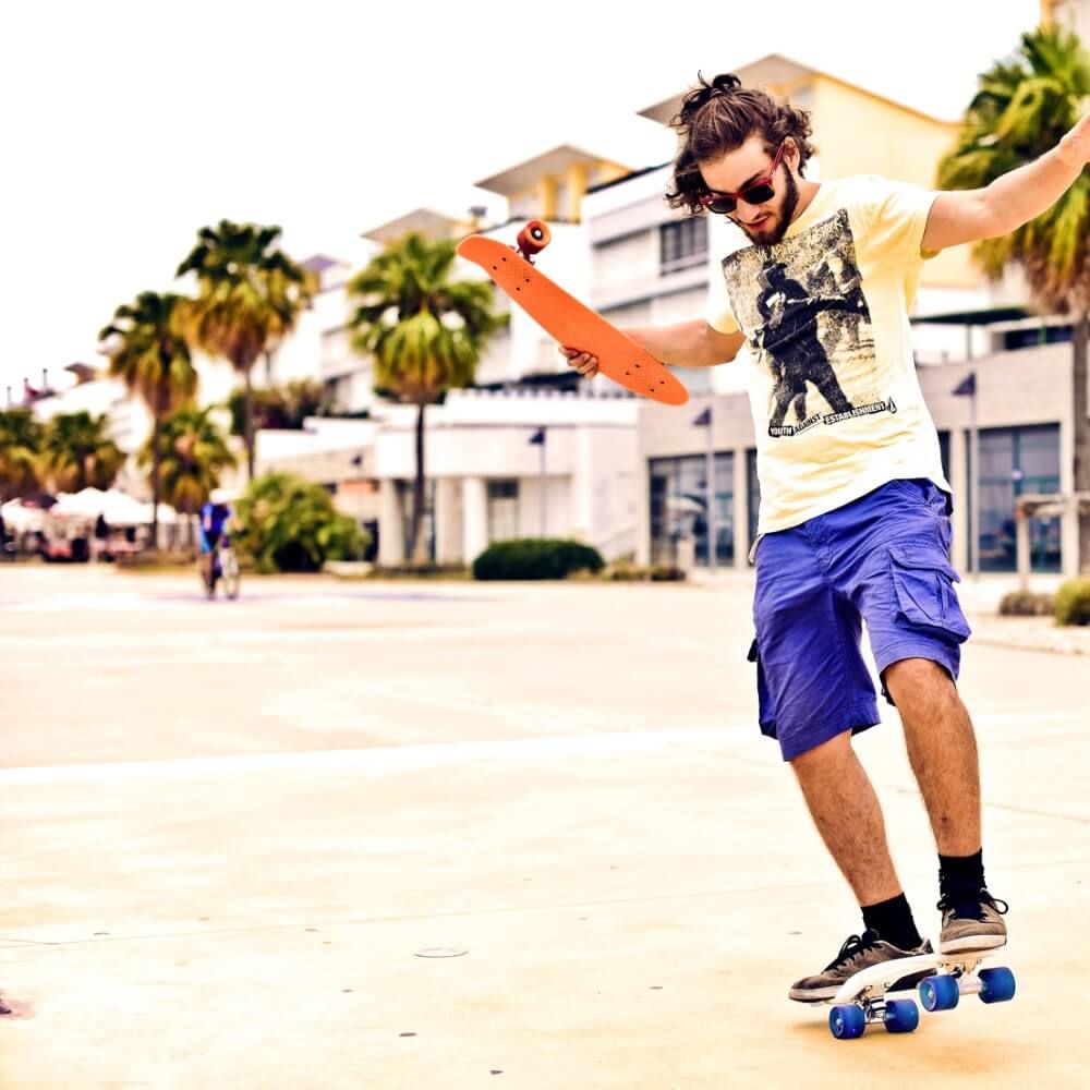 Street Surfing Beach Board Summer Sun, žlutá - obrázek 15
