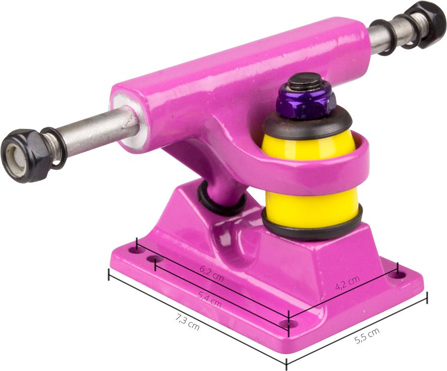 WORKER Podvozek na penny board 3" černá - obrázek 7