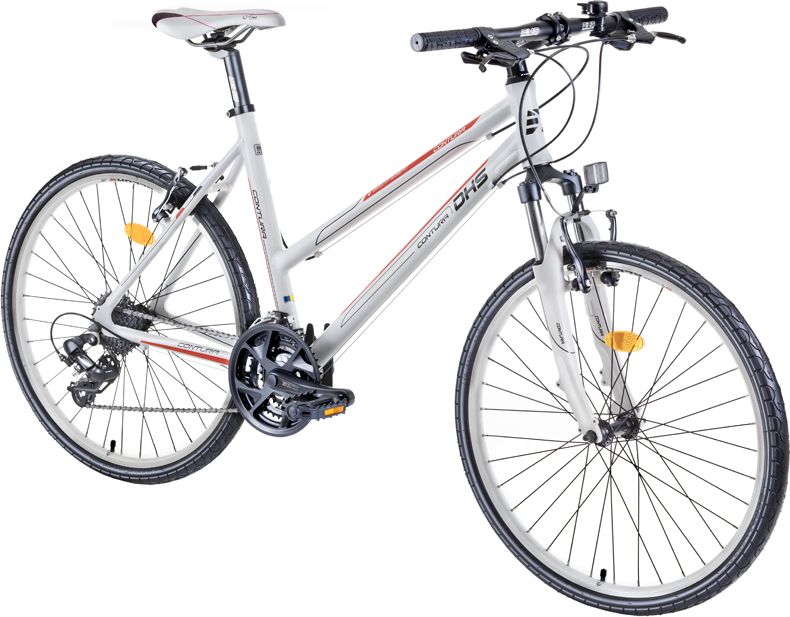 DHS Contura 2666 26" - model 2016 White-Orange - 19,5" - obrázek 1