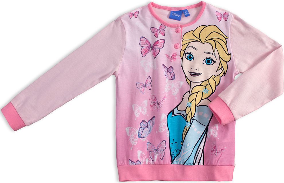 Dívčí pyžamo DISNEY FROZEN ELSA růžové quarzo Velikost: 104 - obrázek 2
