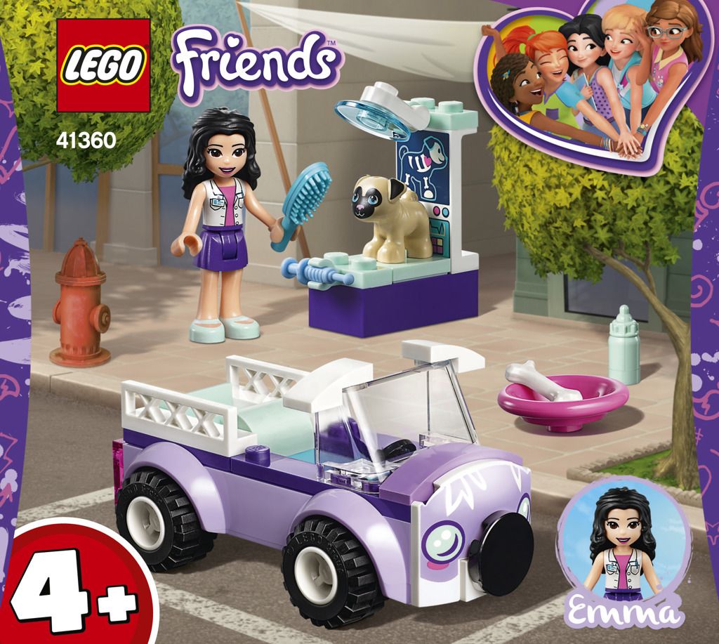 LEGO® Lego Friends Emma a mobilní veterinární klinika - obrázek 1