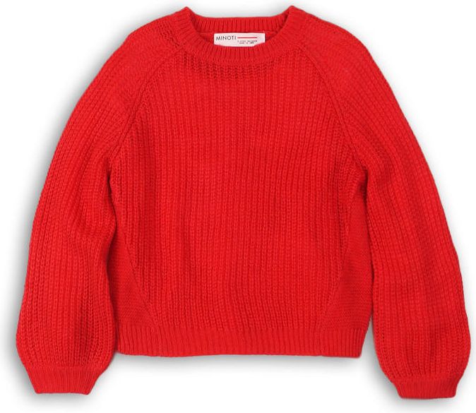 Minoti Svetr dívčí růžová 134/140 - obrázek 1