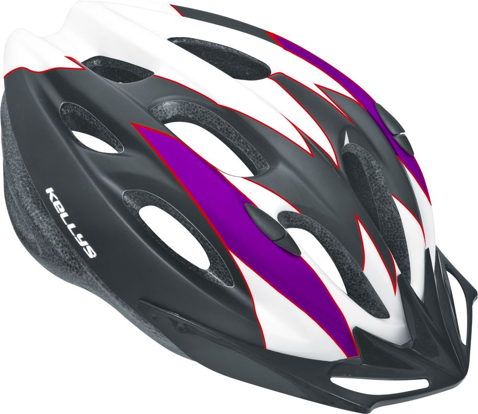 Kellys Blaze červeno-bílá - M/L (58-61) - obrázek 5