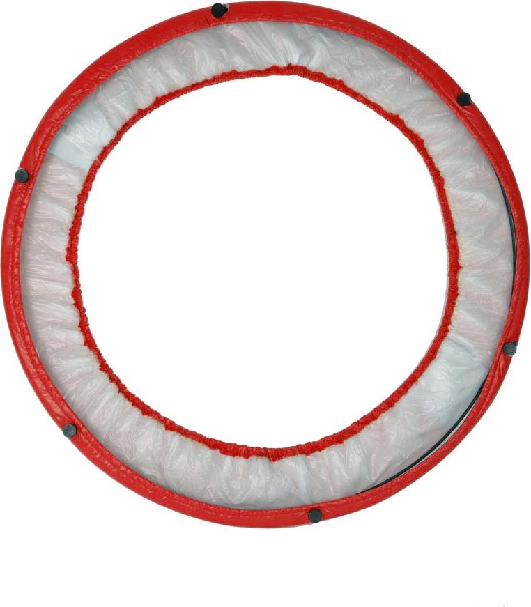 inSPORTline Kryt pružin Skippy Plus 122 cm červená - obrázek 4