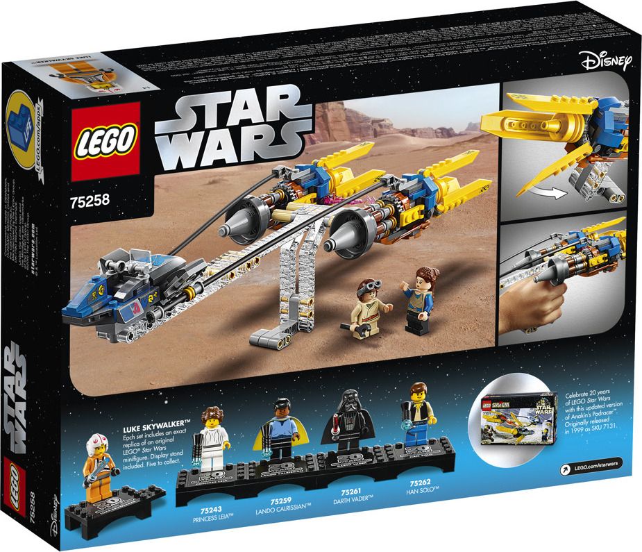 LEGO® Lego Star Wars Anakinův kluzák – edice k 20. výroč - obrázek 3