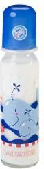 Baby Nova lahev skleněná potisk čirá 250 ml - obrázek 1