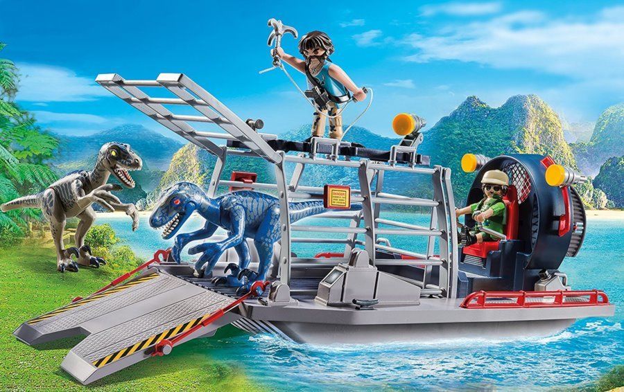 PLAYMOBIL Loď s klecí na dinosaury 9433 - obrázek 2