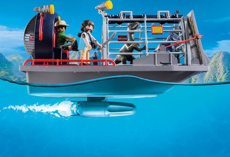 PLAYMOBIL Loď s klecí na dinosaury 9433 - obrázek 5