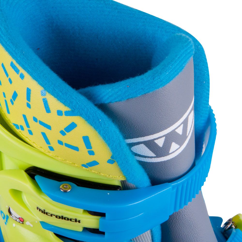 WORKER TriGo Skate LED - se sv. kolečky modrá - XS (26-29) - obrázek 9