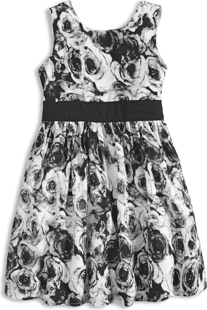 Dívčí letní šaty MINOTI MIX černé Velikost: 98-104 - obrázek 1