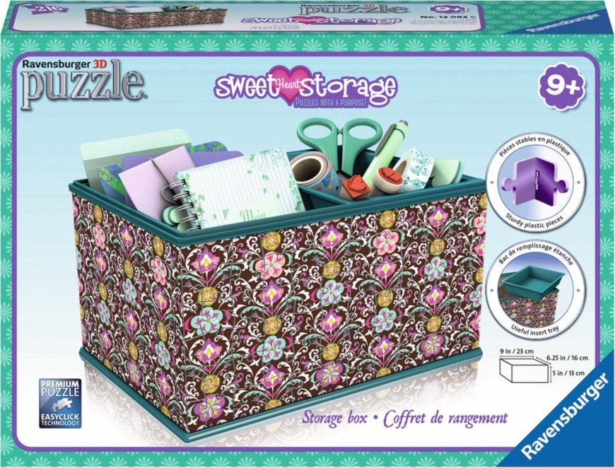 RAVENSBURGER 3D puzzle úložný box: Mary Beth 216 dílků - obrázek 2