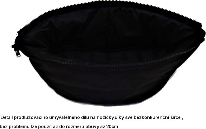 Fusak do kočárku Dětský svět winter bag černý - obrázek 3