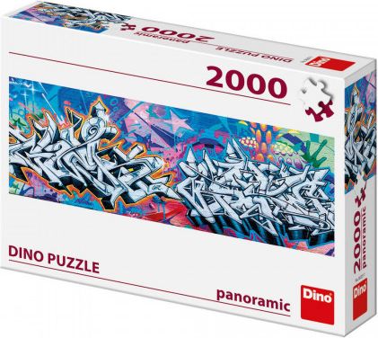Dino Grafitti 2000 dílků - obrázek 1