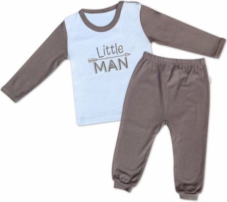 Mamatti Bavlněné pyžamko Little Man, Velikost koj. oblečení 92 (18-24m) - obrázek 1