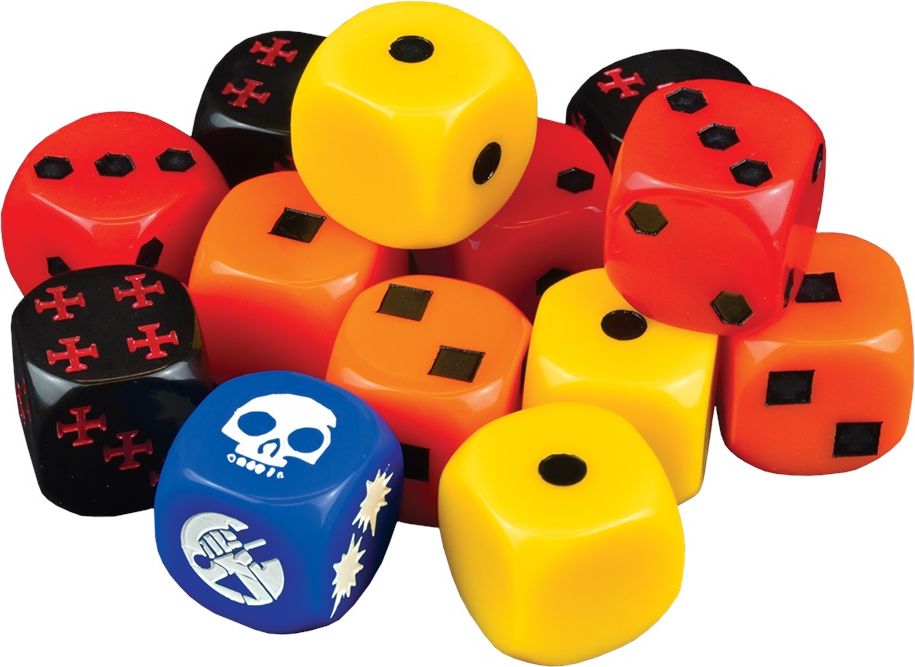 Mantic Games Hellboy: Dice booster - obrázek 1