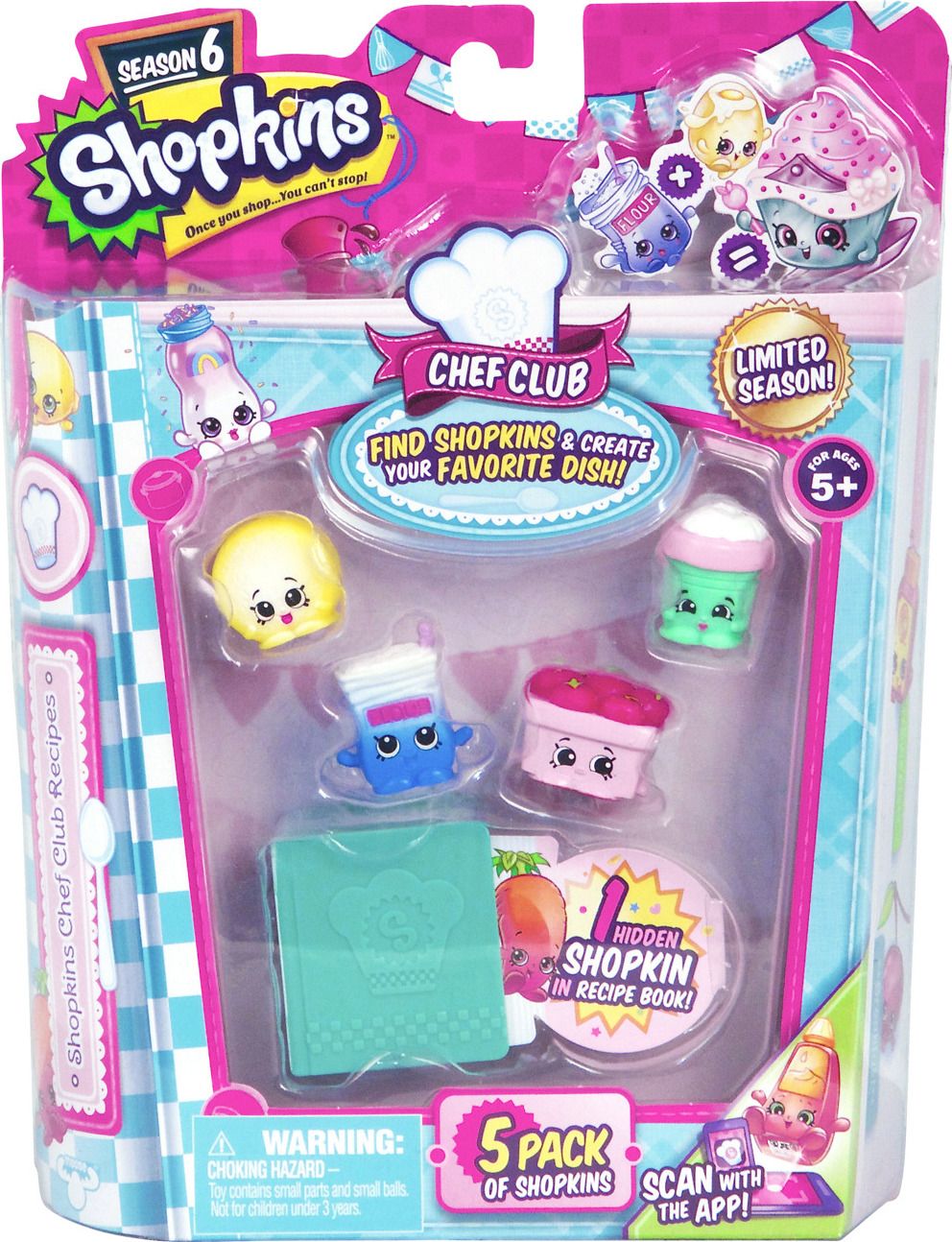 Shopkins: Sběratelský set Klub šéfkuchaře 5 ks (mix) - obrázek 1