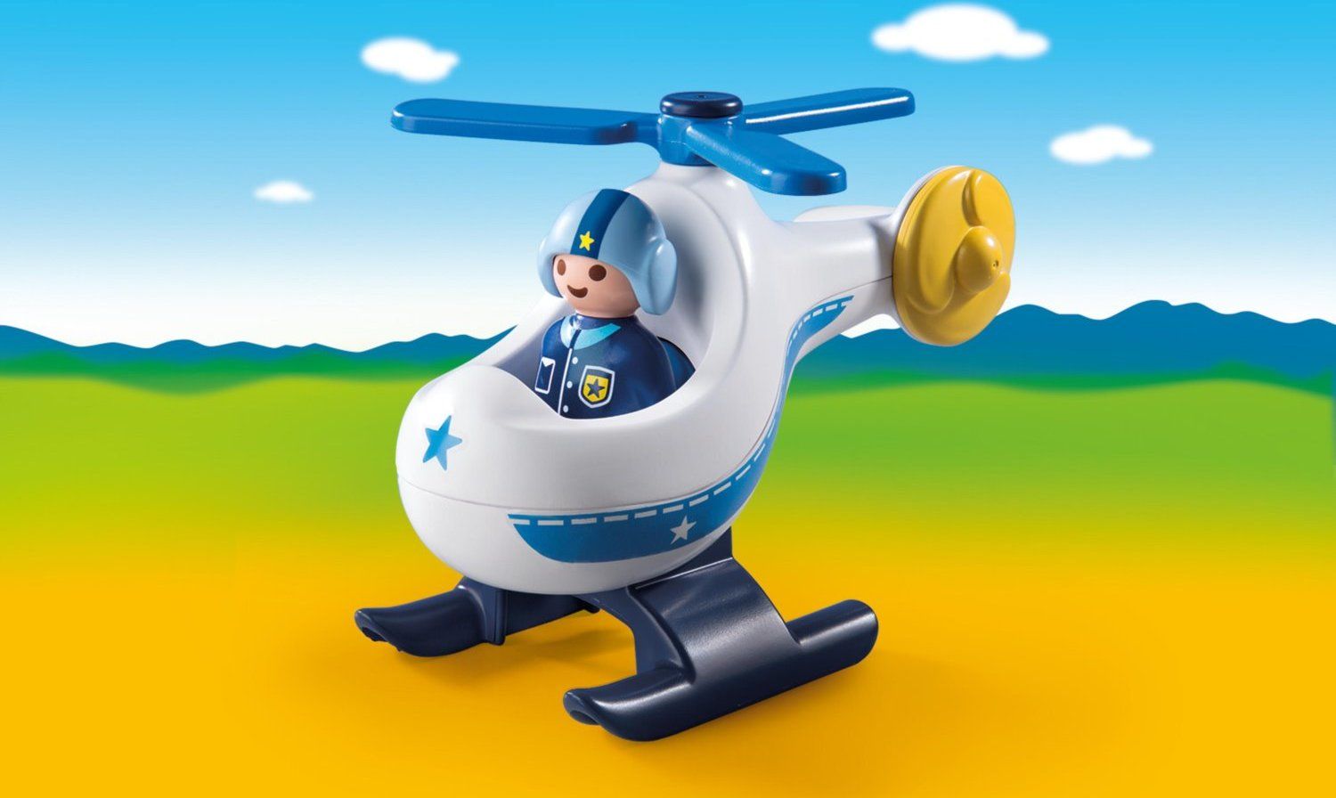 PLAYMOBIL Policejní vrtulník (1.2.3) 9383 - obrázek 2