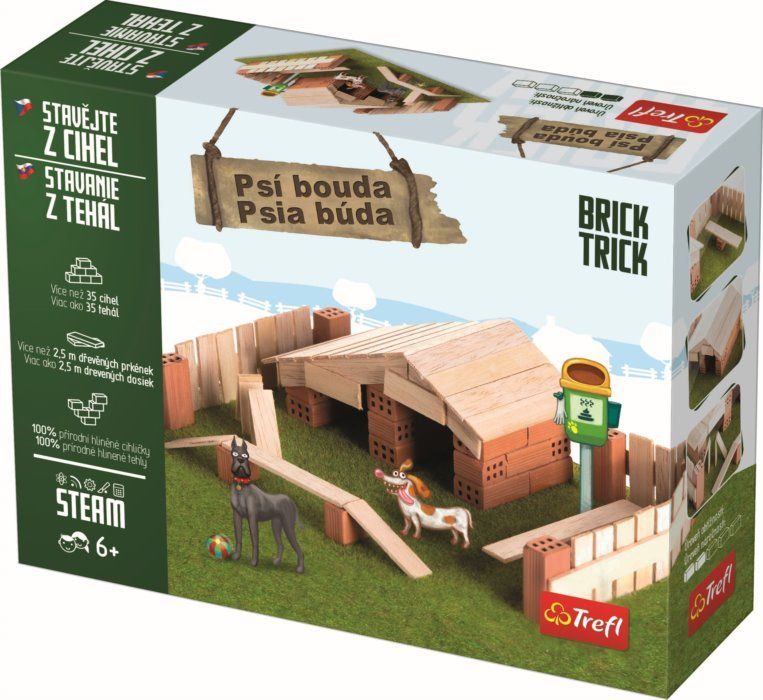 TREFL BRICK TRICK Psí bouda - obrázek 1
