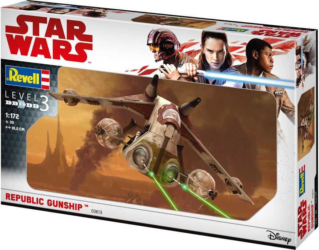 REVELL Plastic ModelKit SW 03613 - Republic Gunship (1:172) - obrázek 3
