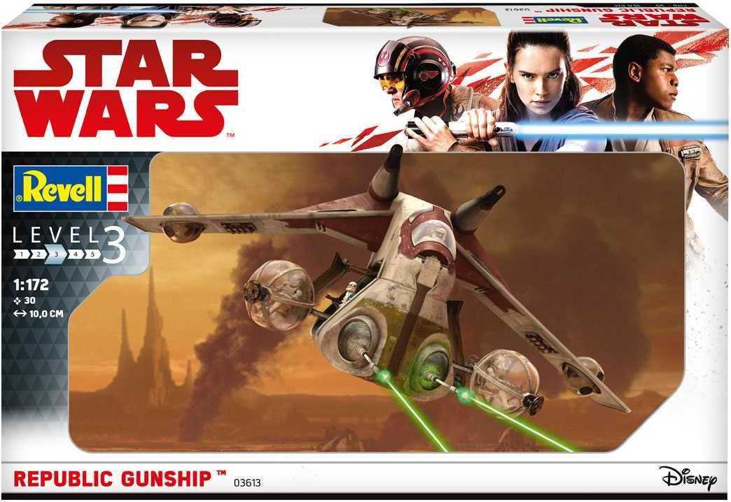 REVELL Plastic ModelKit SW 03613 - Republic Gunship (1:172) - obrázek 4