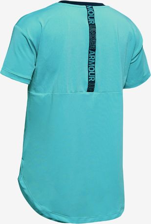 HeatGear® Triko dětské Under Armour | Modrá | Dívčí | XS - obrázek 2